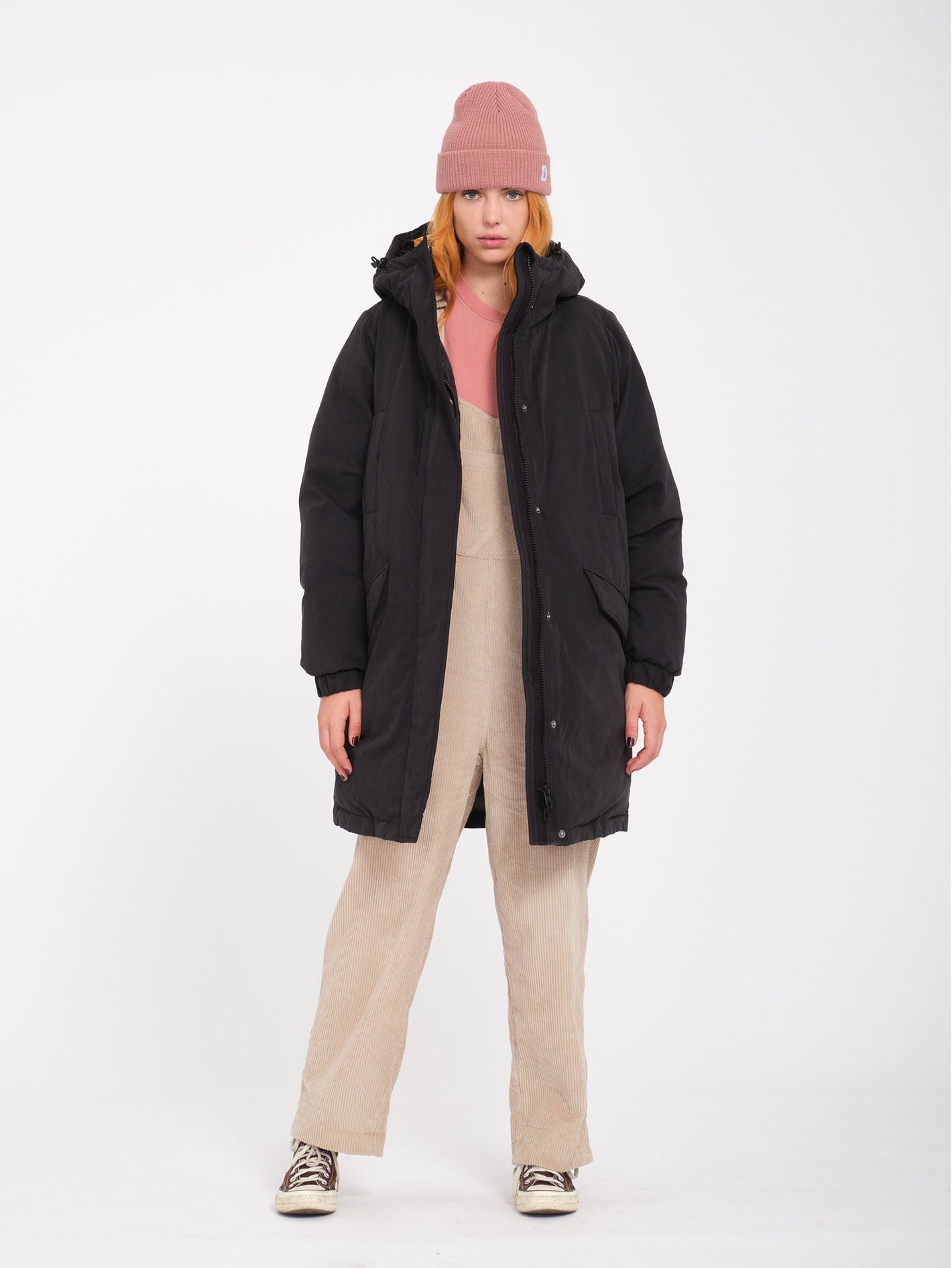 Chaqueta Abrigo Sueño Mullido - Negro Ultra Cálido