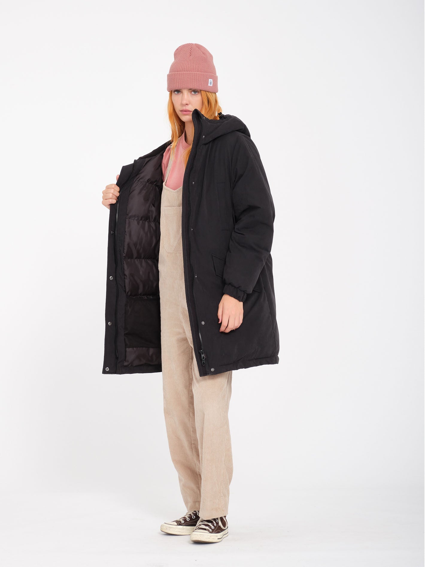 Chaqueta Abrigo Sueño Mullido - Negro Ultra Cálido