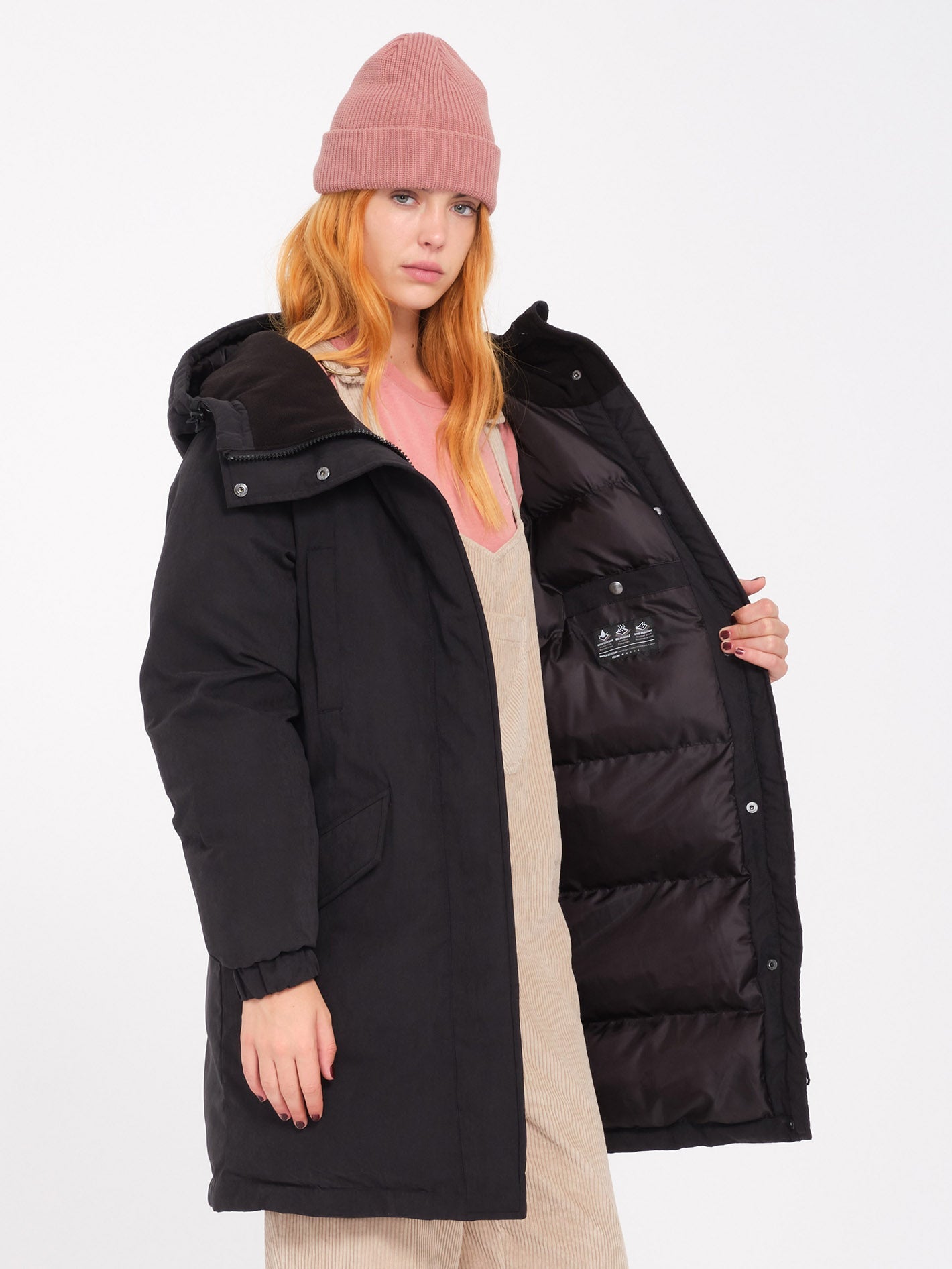 Chaqueta Abrigo Sueño Mullido - Negro Ultra Cálido