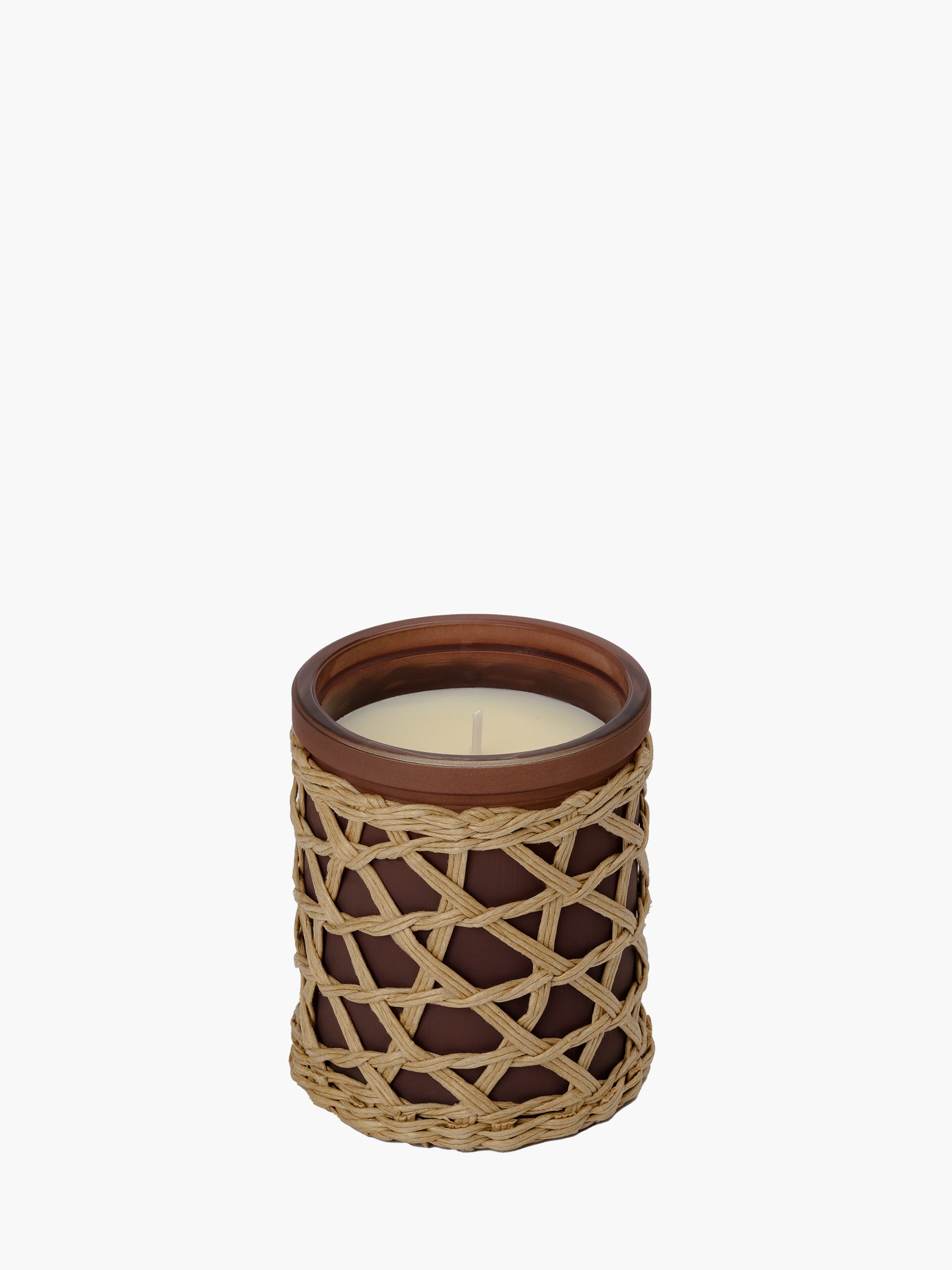 Velas Aromáticas Artesanales de Cereza Oscura y Madera de Cedro - 200 Gramos