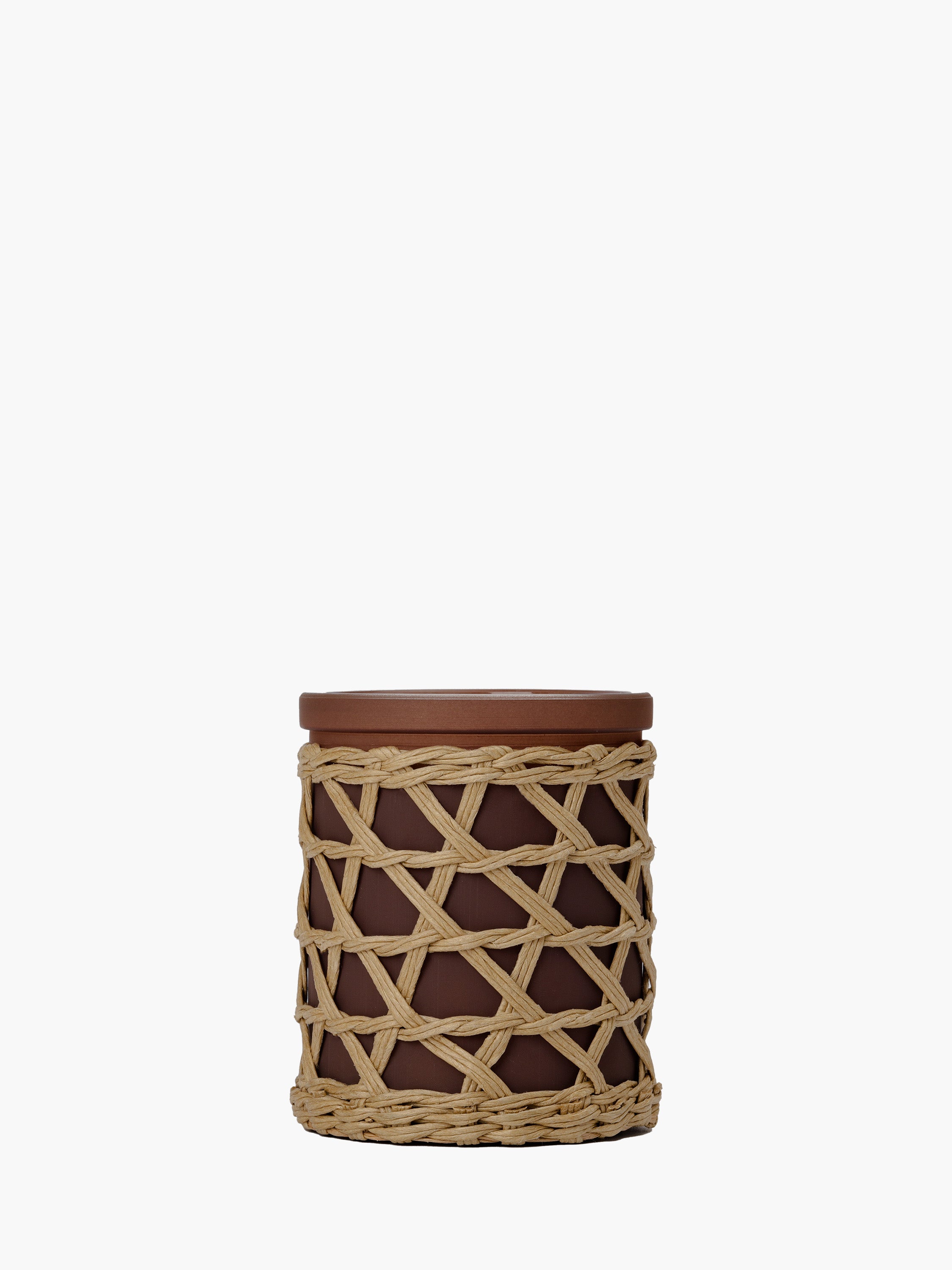 Velas Aromáticas Artesanales de Cereza Oscura y Madera de Cedro - 200 Gramos