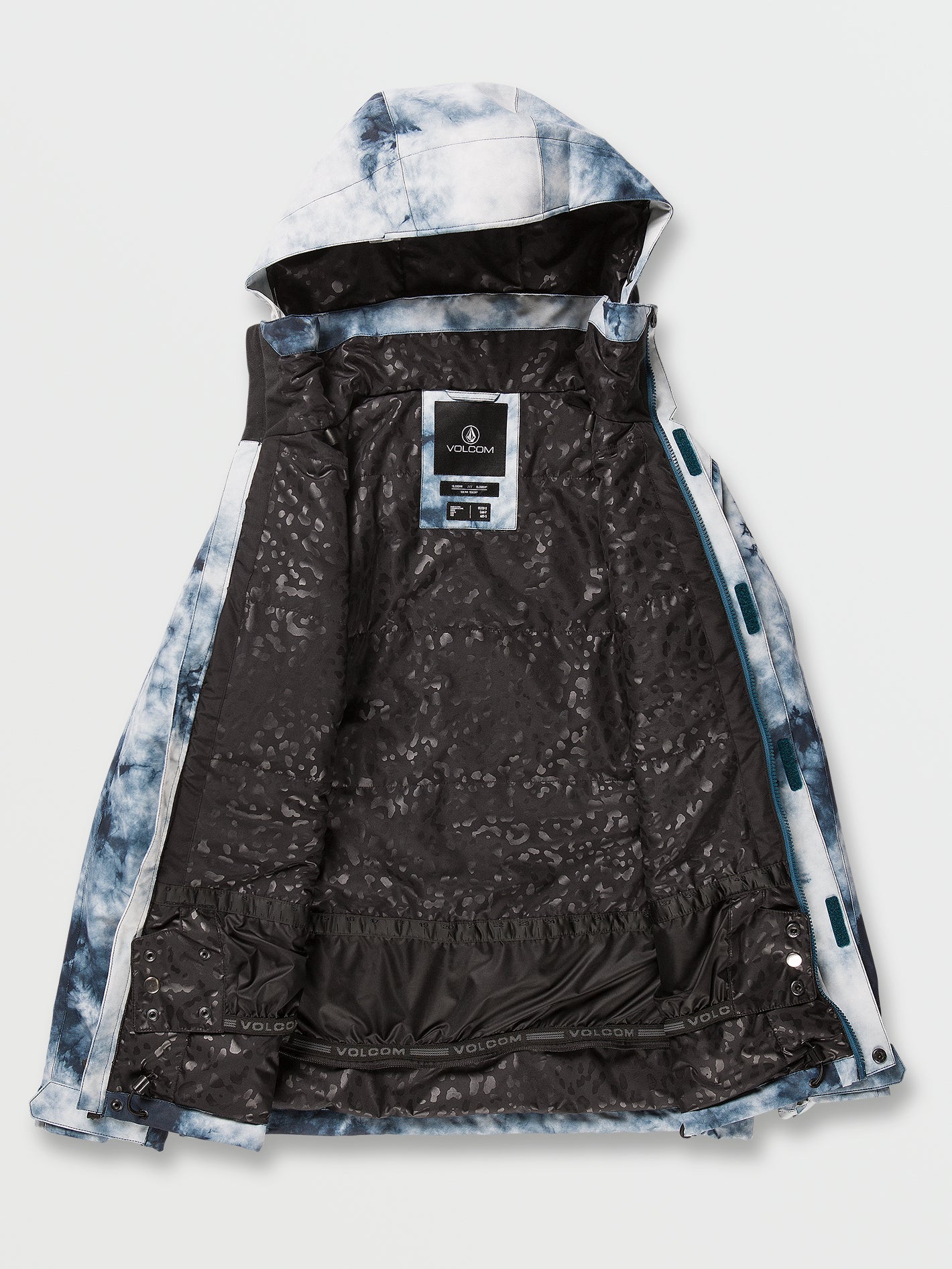 Chaqueta Impermeable Westland con Tecnología Térmica y Estampado Storm Tie-Dye