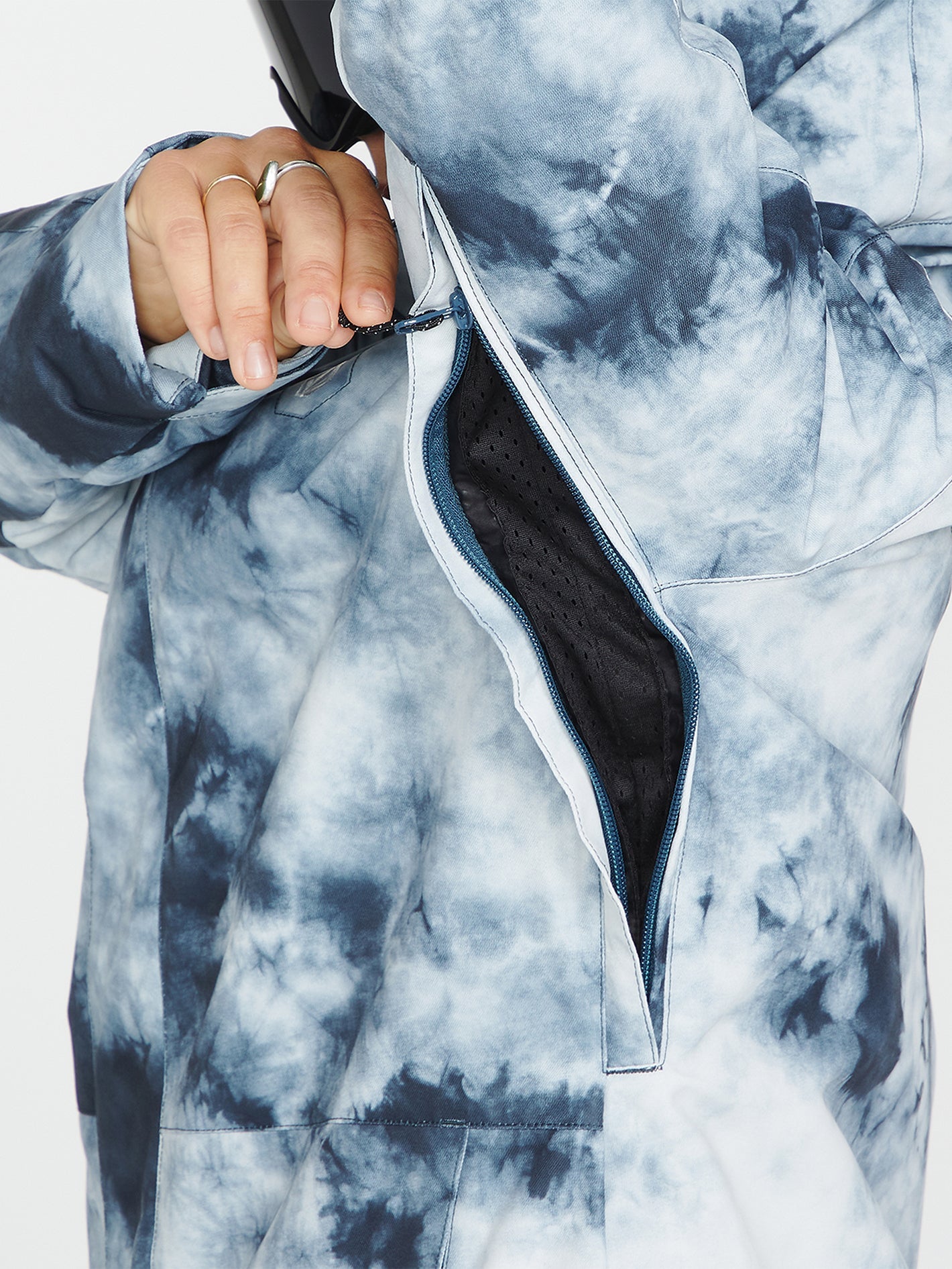 Chaqueta Impermeable Westland con Tecnología Térmica y Estampado Storm Tie-Dye