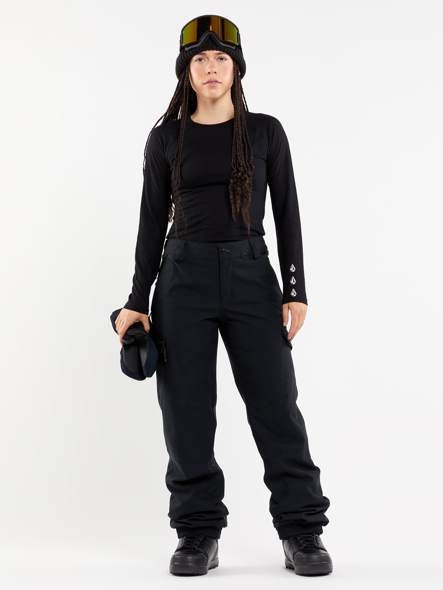 Pantalón Urbano Wildling Ébano - Estilo Minimalista para Movimiento Libre