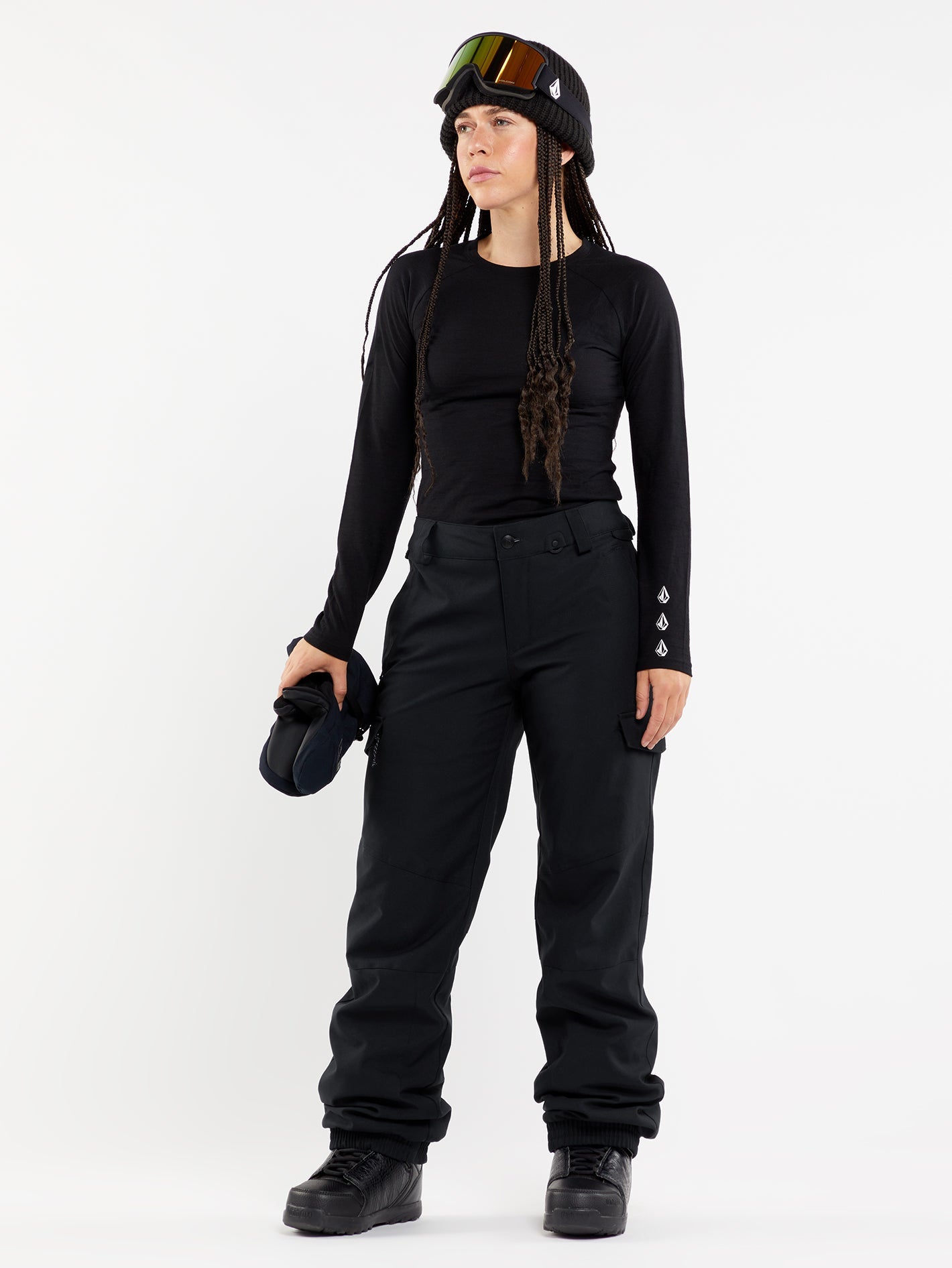Pantalón Urbano Wildling Ébano - Estilo Minimalista para Movimiento Libre