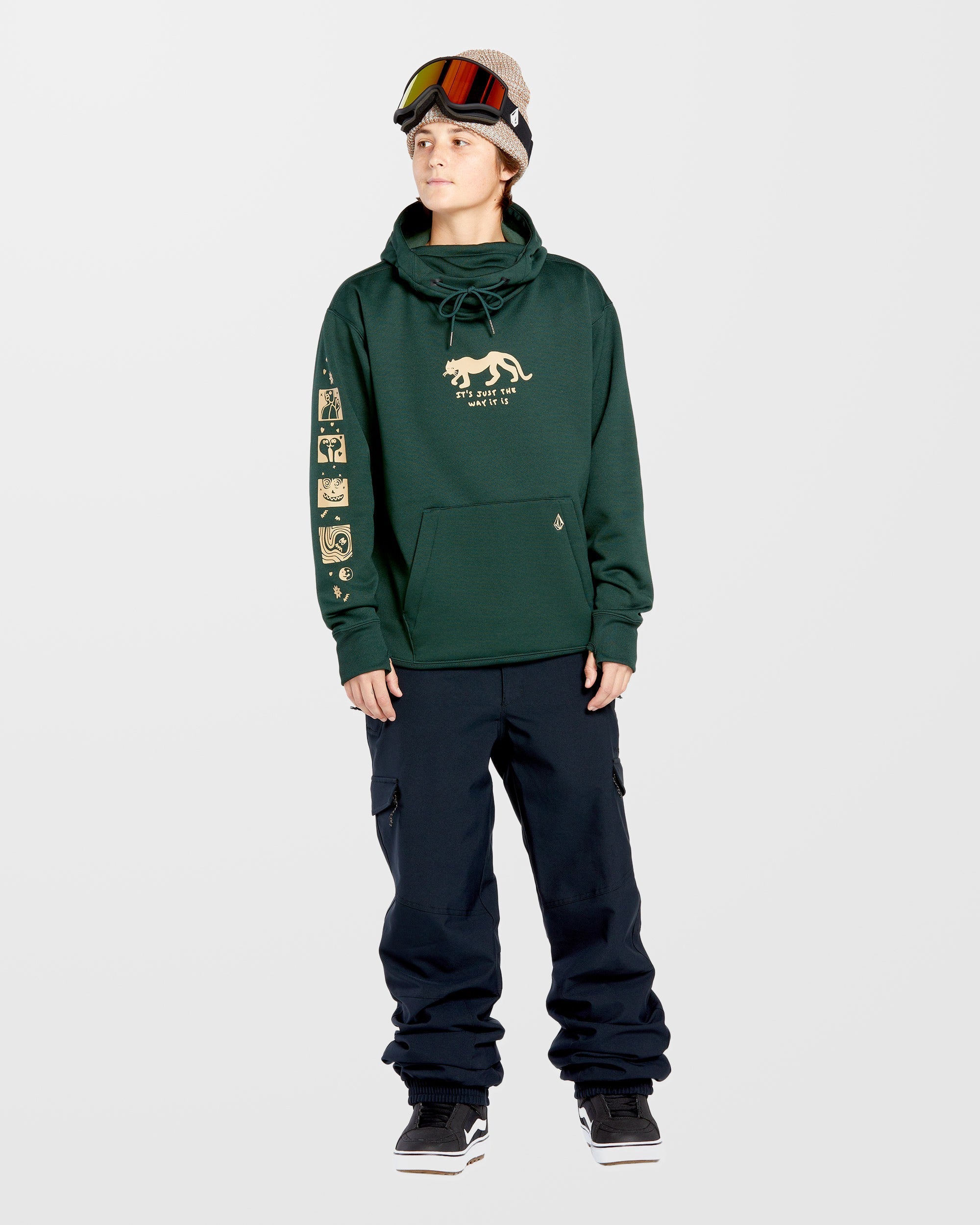 Pantalón Urbano Wildling en Ébano - Corte Moderno