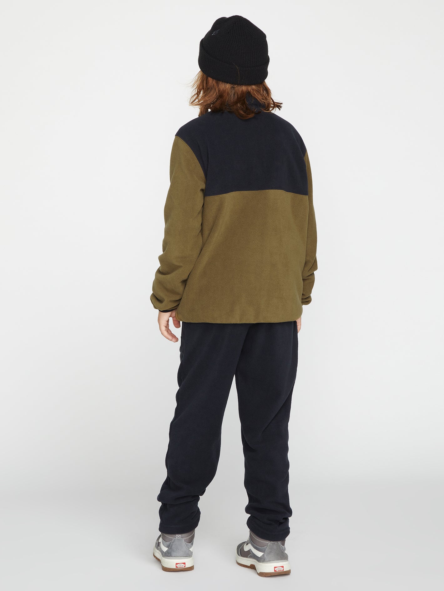Chaqueta Térmica Infantil en Caoba Oscura - Abrigo Polar Suave para Invierno