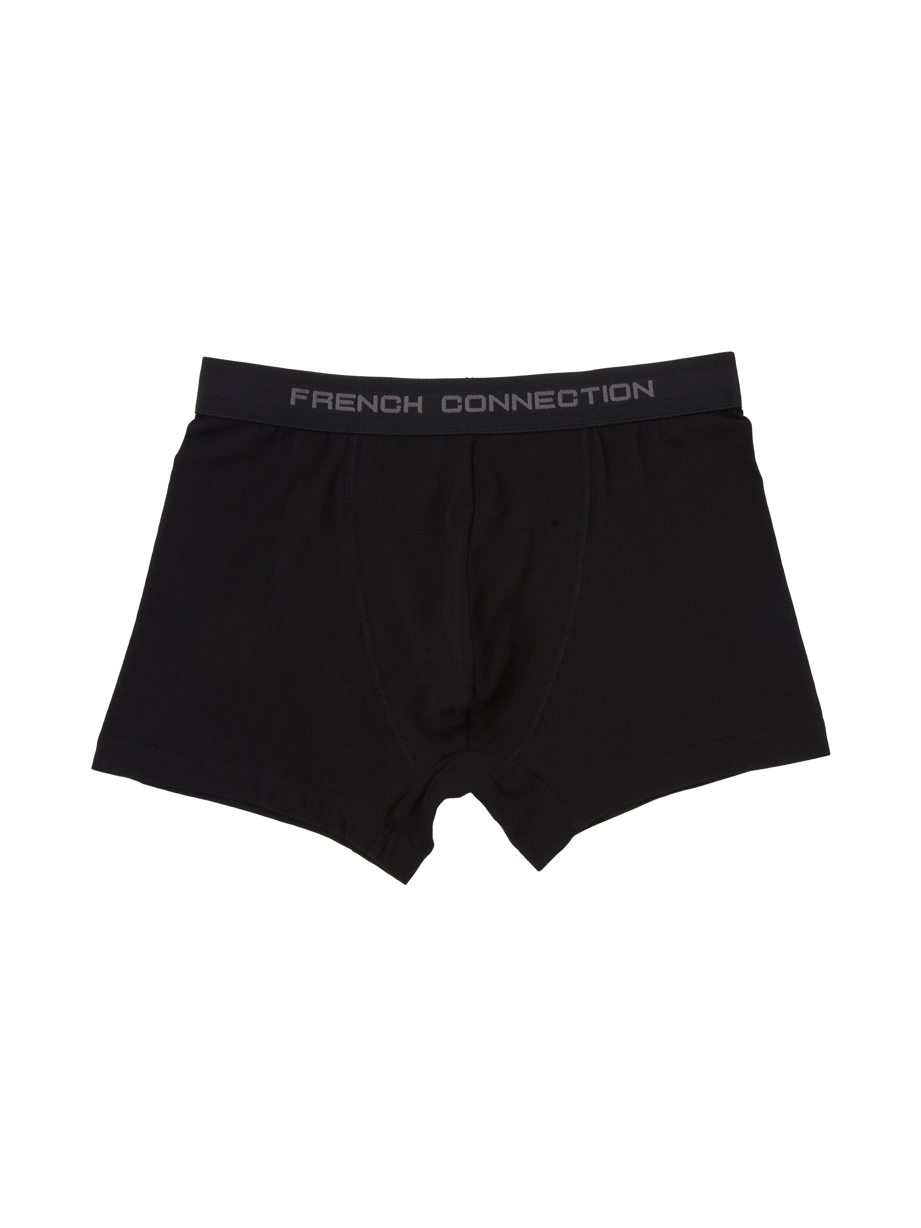 French CONNECTION Pack de 3 Calzoncillos Bóxers - Algodón Premium Hombre